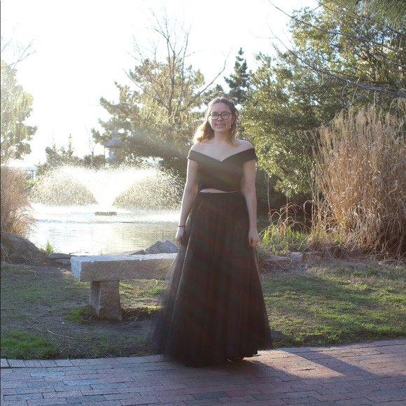 HARPER + LEMON, small prom dress, black - Picture 6 of 6